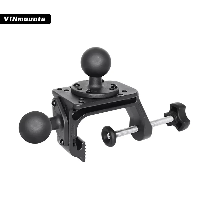 STLF Super U Clamp Heavy Duty Desk Clamp Base for Kayaks, Jon Boats, Pontoon Boats, and Bass Boats VIN-U-01
