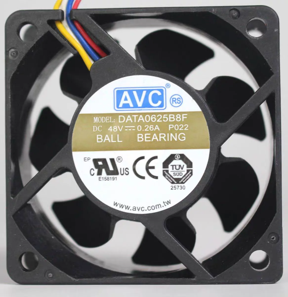 NIEUWE ORIGINELE DATA0625B8F 48 V 0.26A 6025 60x60x25mm KOELVENTILATOR RADIATOR