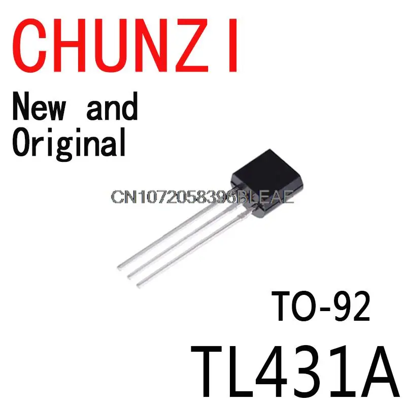 50PCS New and Original TO92 TL431 TO-92 431 IC Chip TL431A 