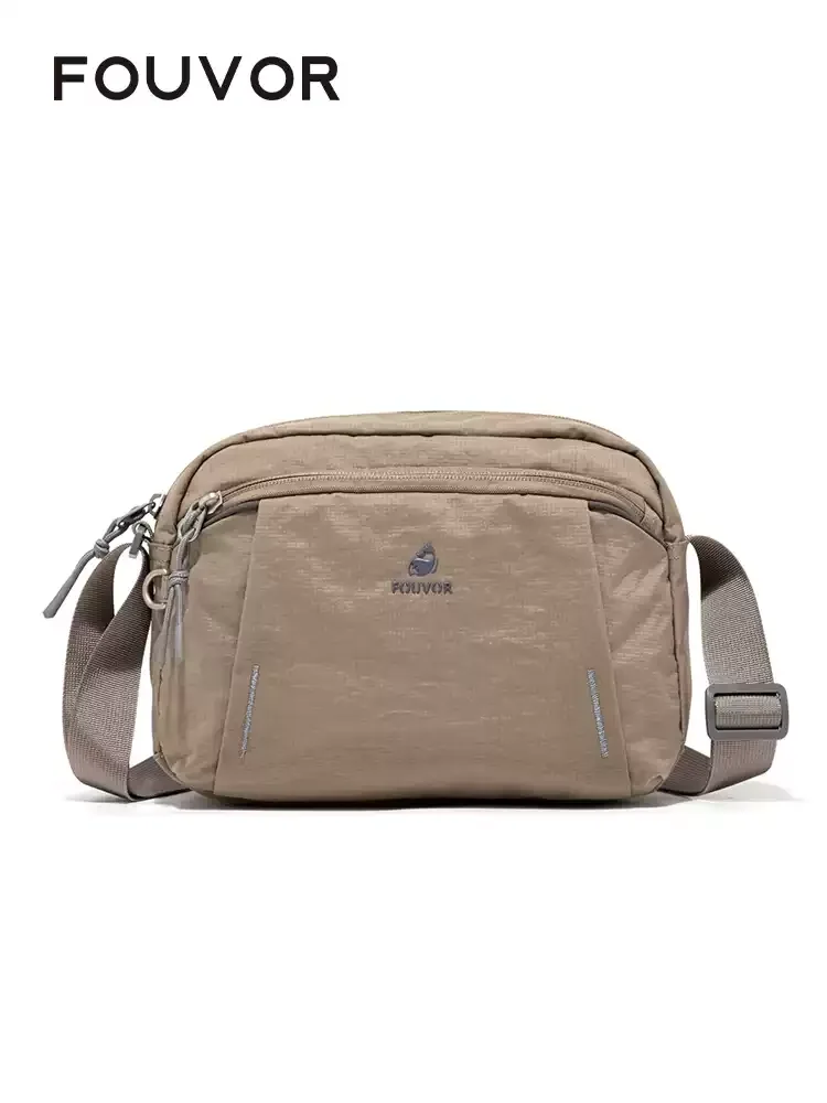 

Fouvor Women Square Crossbody Bag Casual Large Capacity Waterproof Shoulder Bag Zip Up Lightweight Travel Female Bags 3073-07