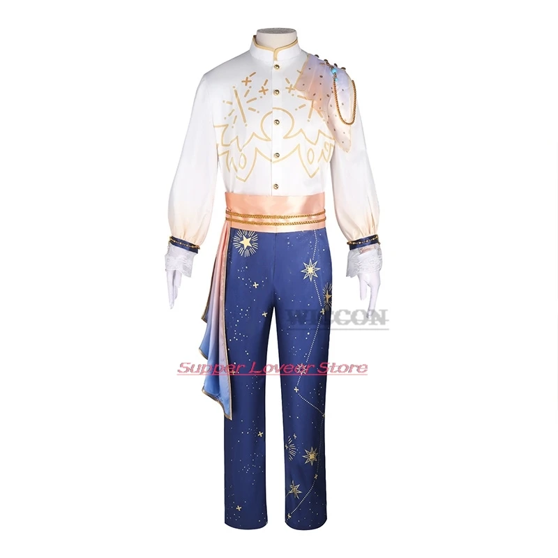 

Cosplay Game Ensemble Stars Knights Fine Starlight Parade Cosplay Men Costume Tsukinaga Leo Tenshouin Eichi role playing ES