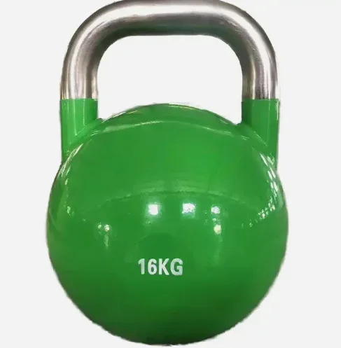 

Cast Iron Quality Weight Lifting Competition Steel Kettlebell Fitness Gym