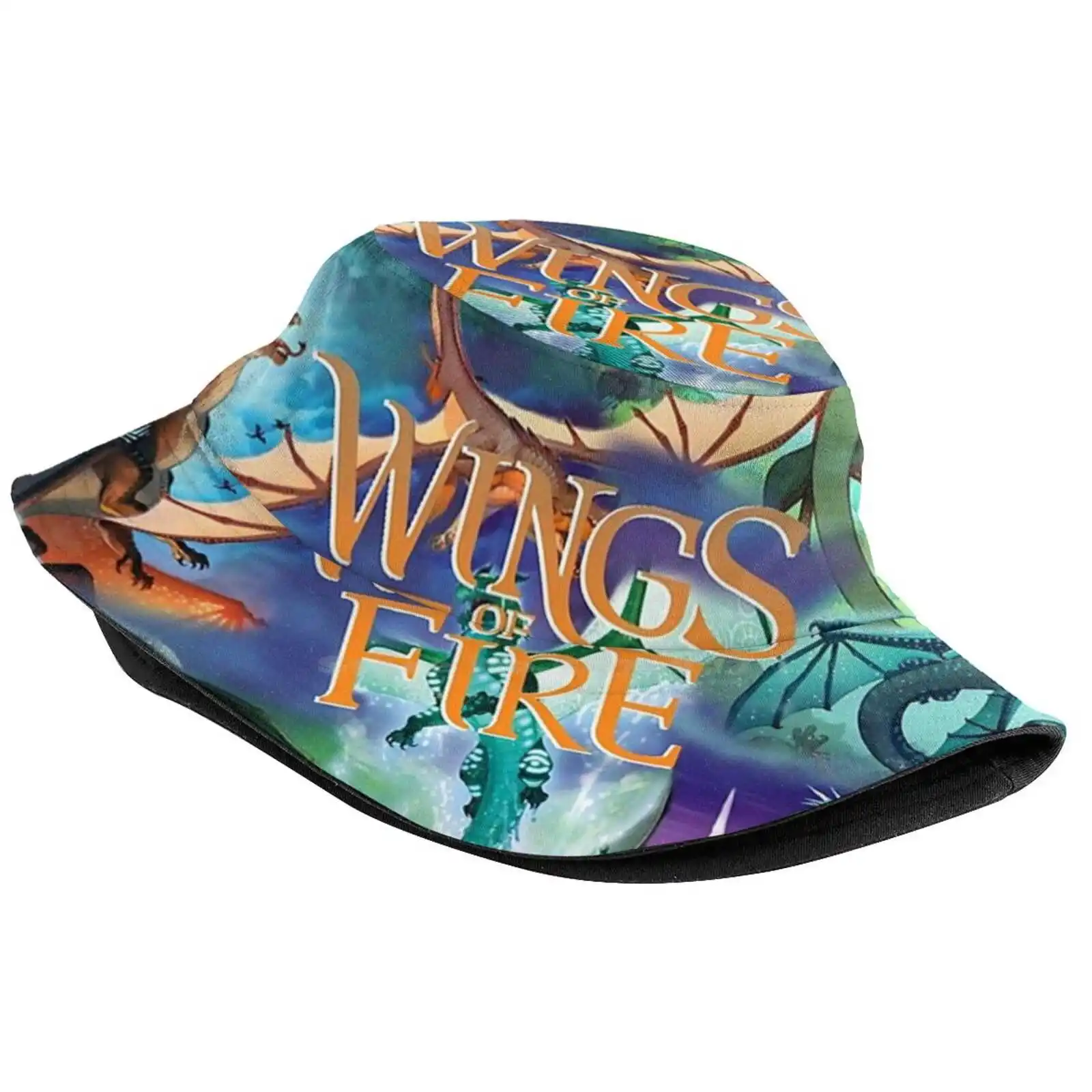 Wings Of Fire All Dragon Series Sun Cap Fisherman Hat Bucket Hats Clay Tsunami Glory Starflight Sunny Moonwatcher Winter Peril