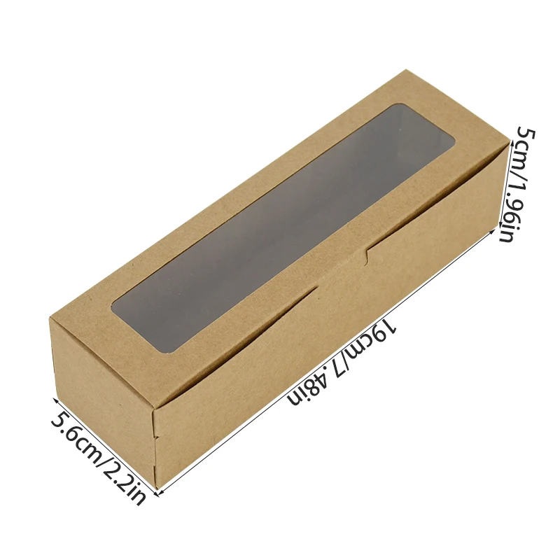 Macaron Boxes With Clear Window 20pcs