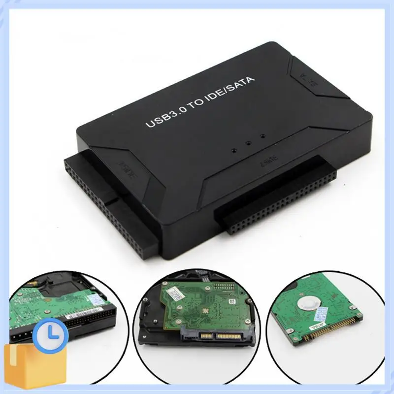 

Popular USB3.0 Hard Drive Adapter, 3-Way USB3.0 To SATA/IDE Easy Drive Cable, Multi-Function Easy Drive Cable, 1 Set ABS US-Plug