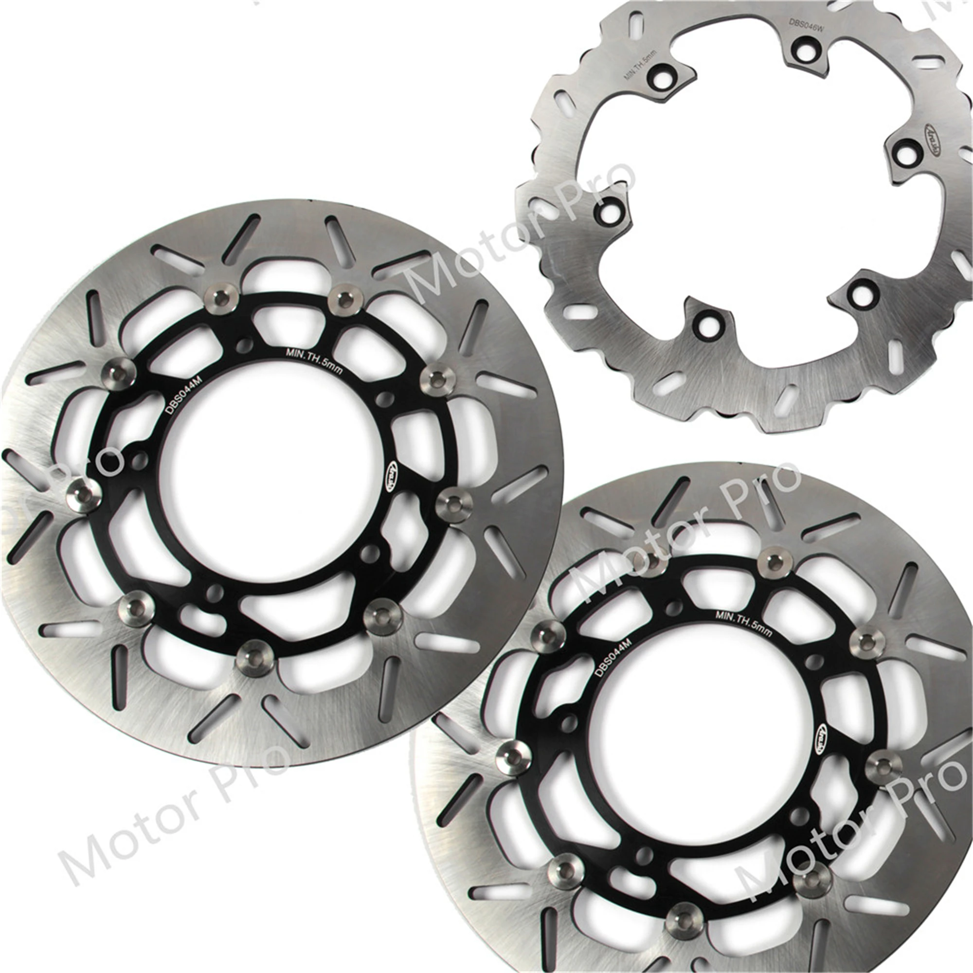 Untuk SUZUKI B-KING 1300 2008 2009 2010 Kit Rotor cakram rem depan belakang GSX R GSX-R GSXR GSX1300R Hayabusa 2013 2014 2015