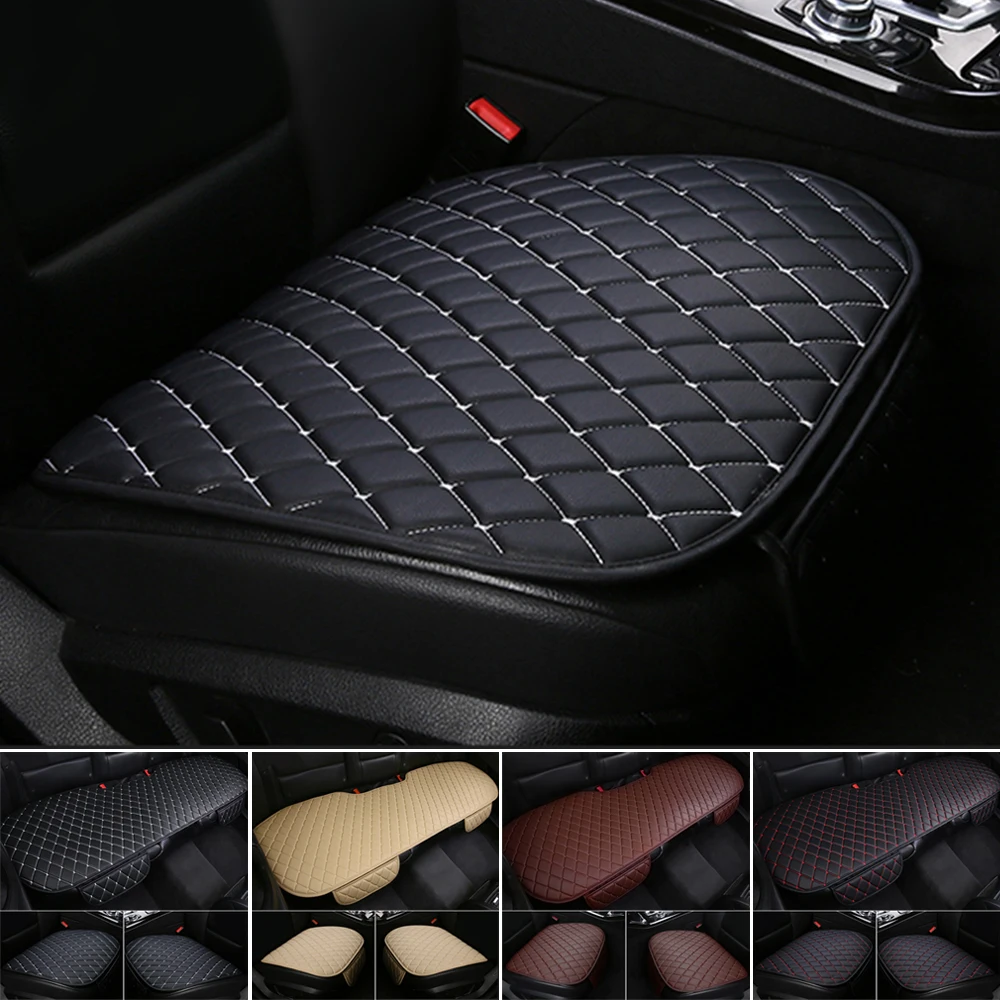 1/3PCS Coprisedili per auto in pelle per Suzuki Kizashi Swift Vitara SX4 Copertura di protezione universale per sedili auto Accessori per lo styling dell'auto