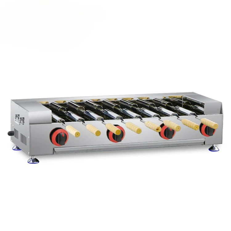 

Gas chimney roll machine, bagel maker, ice cream cone ring, stand toaster equipment