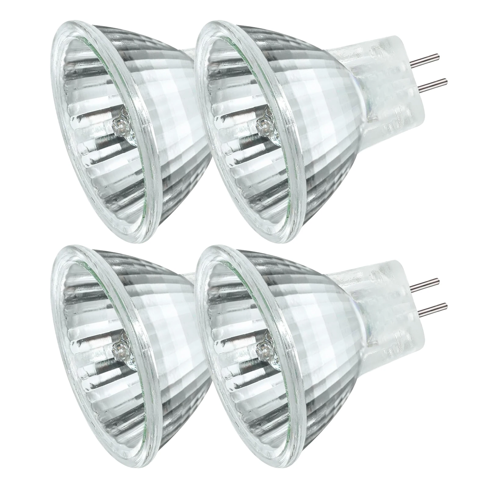 

4x 6V 12V 220V 5W 10W 35W MR11 UV Glass Face G4 Bi-Pin Flood Halogen Light Bulb for Chandelier Track Light Fiber Optic Light