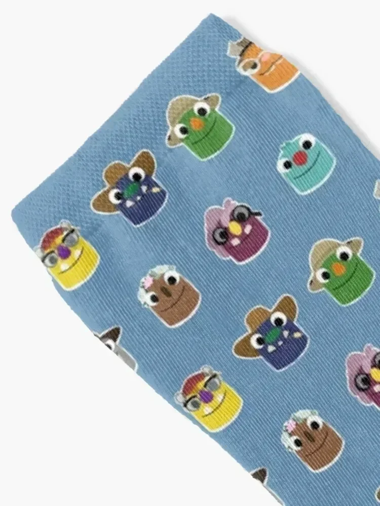 Bugsnax - All grumpuses Socks funny sock Stockings compression winter FASHION Socks For Girls Men's