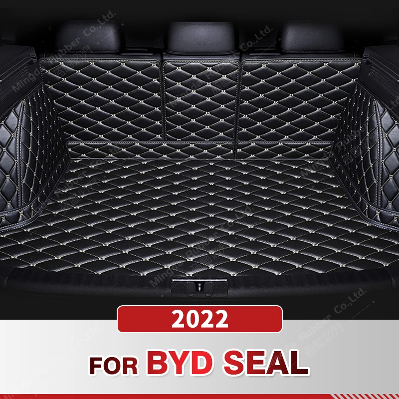 

Auto Full Coverage Trunk Mat For BYD SEAL 2022 Anti-Dirty Car Boot Cover Pad Cargo Liner Interior Protector Accessories