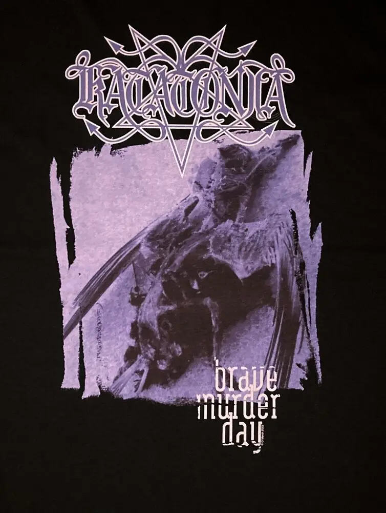 KATATONIA cd cvr BRAVE MURDER DAY Official SHIRT XL New dance december sky void