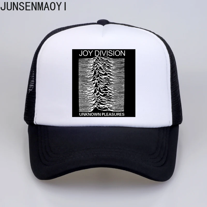 Men Women Baseball Cap Joy Division Unknown Pleasure punk hat rock hipster streetwear Baseball Mesh Net Trucker Caps Hat Sun Hat