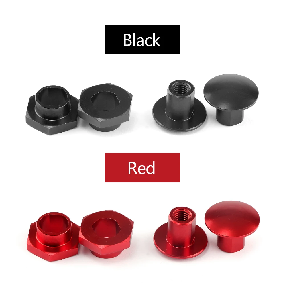 Aluminum Rear Window Windshield Glass Strut Hardware Kit For Civic Hatchback 1992-1995 EG Red/Black LBJ-1002