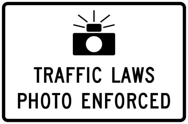 Traffic Laws Photo Enforced Sign Street Signs (Z1372) Metal Tin es Safety Caution for Indoor or Outdoor-aluminum