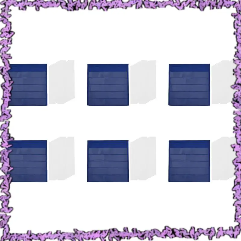 SCLL-6X Tabletop Desktop Pocket Chart Table Top With Bonus 120X Dry Erase Cards,(13 Inches X 12 Inches)