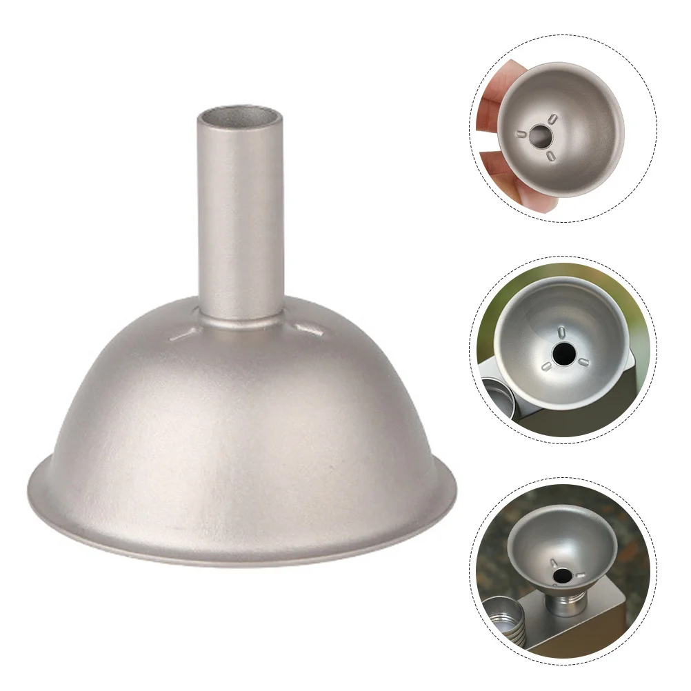 

Liquor Leakproof Mini Funnel Oil Transfer Tool Camping Accessories Stainless Steel Funnel For Outdoor Kitchen Use