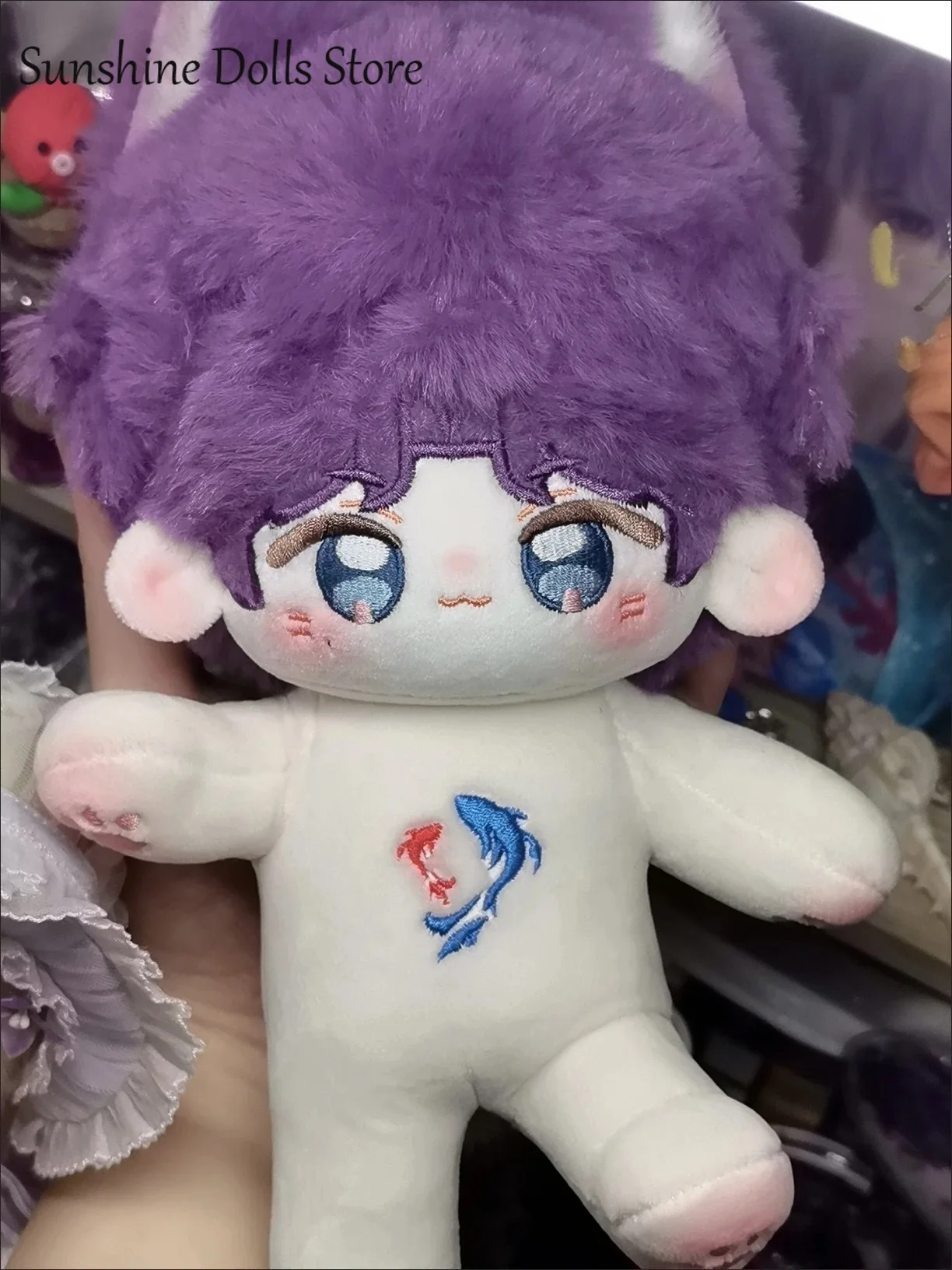 

Zayne Love and Deepspace Rafayel Caleb аниме плюшевая кукла мягкое тело платье одежда Kawaii животные уши плюшевые игрушки Рождество 20 см
