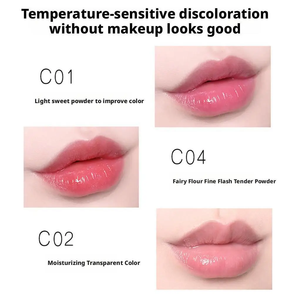 CATKIN ลิปบาล์มเปล่งประกาย MOONLIGHT COLOR-CHANGING LIP STICK - ซีรีส์ใหม่