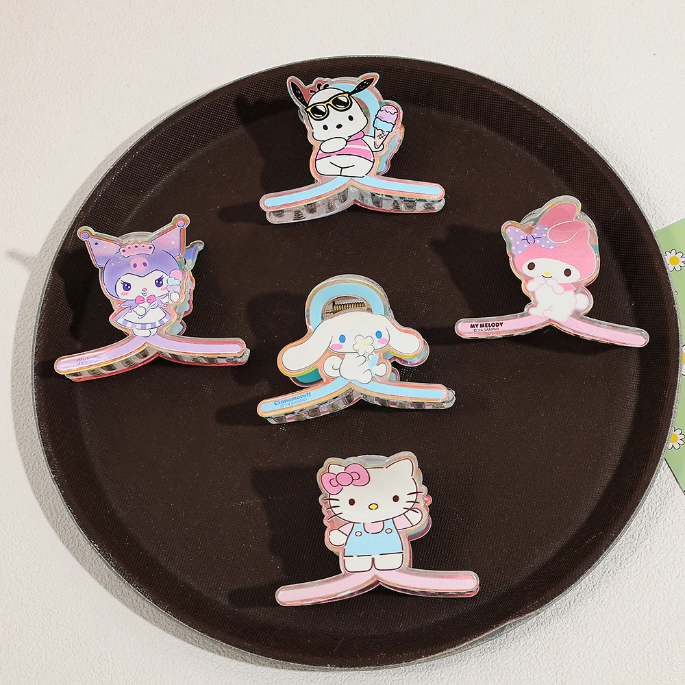 

1 шт., коготь для волос серии Disney Sanrio, милый простой дизайн, практичный аксессуар для волос для ежедневного использования