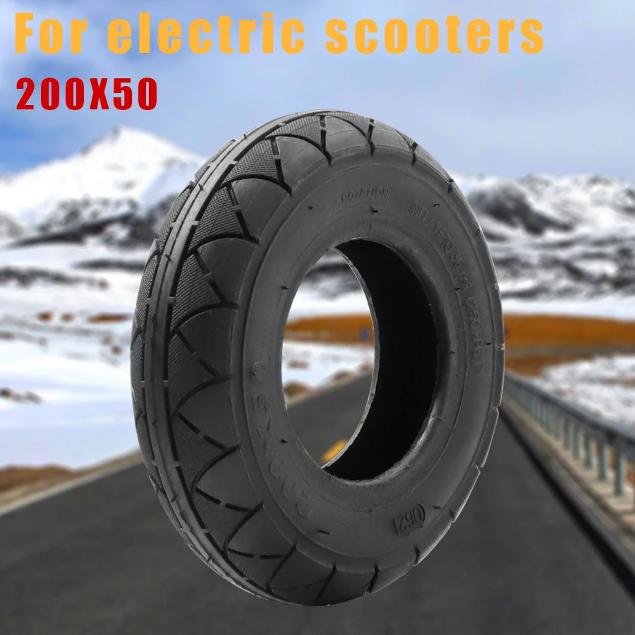 200x50 Inner Outer Tire for 8 Inch Mini Electric Scooter Tyre Electric Vehicle 200*50 Tire  Inner Tube Camera Accessories