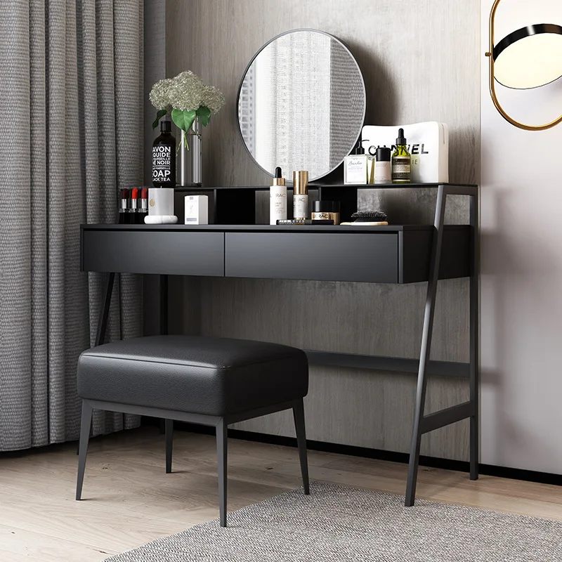 

Dresser Italian minimalist bedroom light luxury makeup table chest integrated modern simple small
