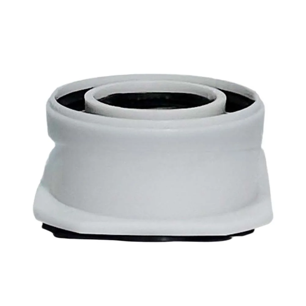 Square to Round Duct Adapter Flange for For fireplace Ventilation and Fan Systems Galvanized 12 cm x 12 cm x 14 cm