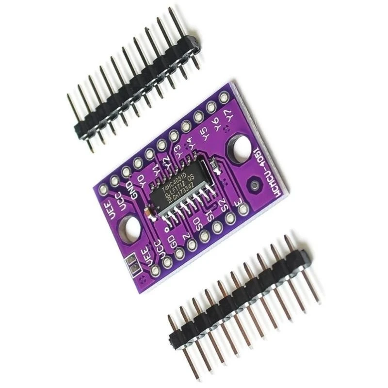462D Efficient 74HC4051 8Channel Analog Multiplexer Selectors Module For Sensors Data Acquisition Systems for Electronics