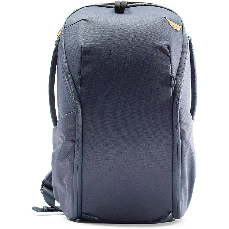 Everyday Backpack Zip 20L, Carry-on Backpack with Laptop Sleeve, Midnight (BEDBZ-20-MN-2)