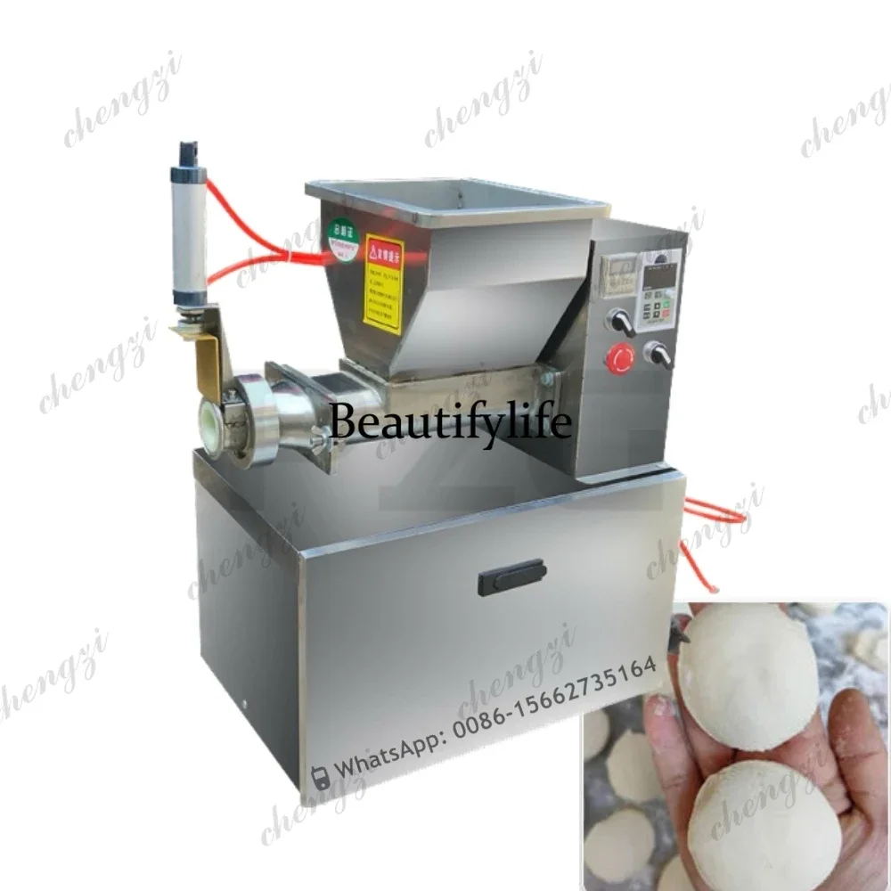 Pizza Chapati Bread Making Dough Ball Cutting Dividing And Rounder Rolling Volumetric Divider Machines