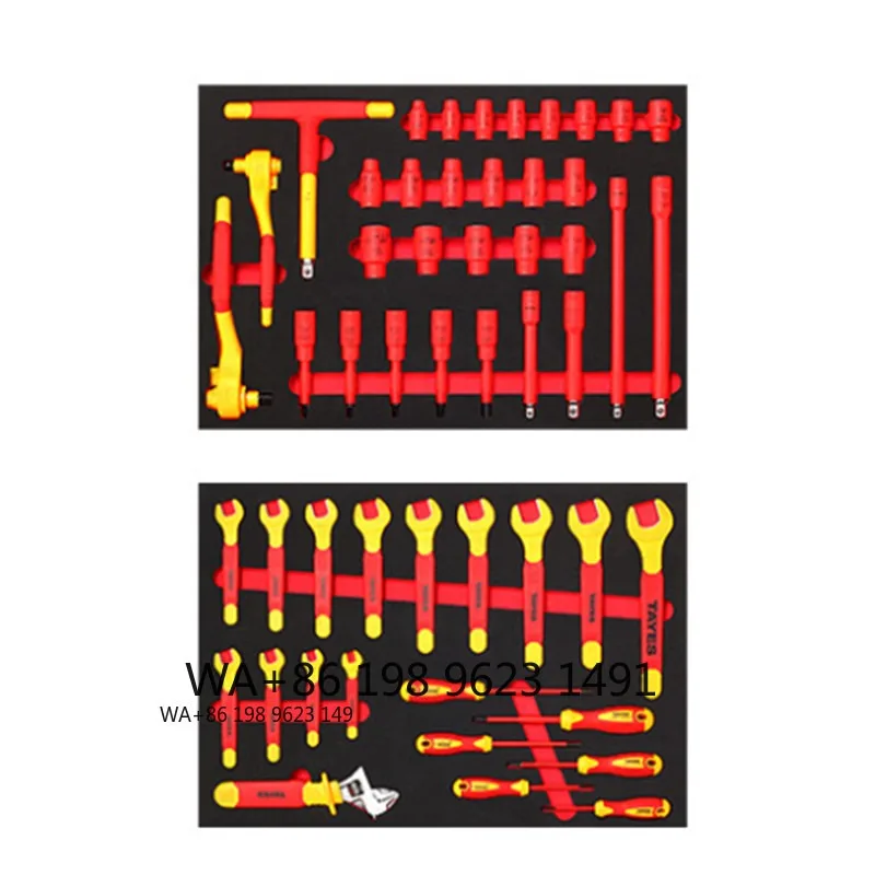 Multifunctional Workshop Tool Cart With Iron Drawers Auto Truck Repair Tool Kit Hardware Toolbox Cabinet For Garage Maintenance