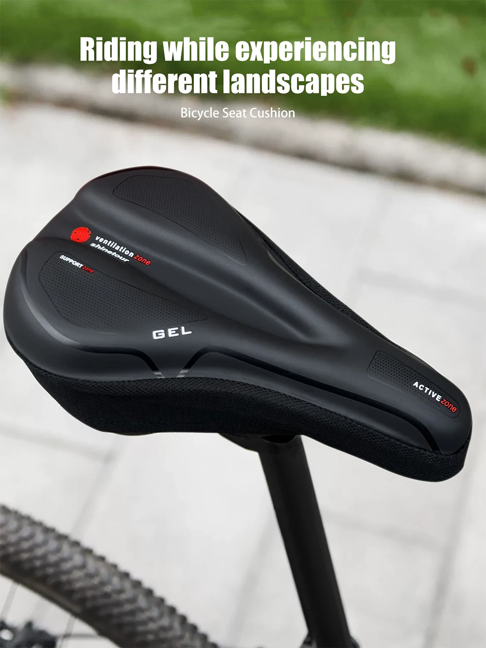 Wasserdicht Rennrad Sattel Kissen Komfortable MTB Fahrrad Sitzbezug Atmungsaktive Mountainbike Radfahren Sitzbezug – Detail 9