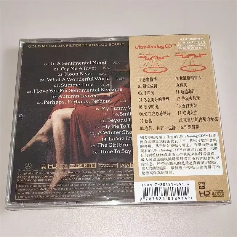 قرص مضغوط من Fever Mezzo Soprano Holly Rowling Teana Romantic Star HALIE LOREN متوفر في المخزون #1