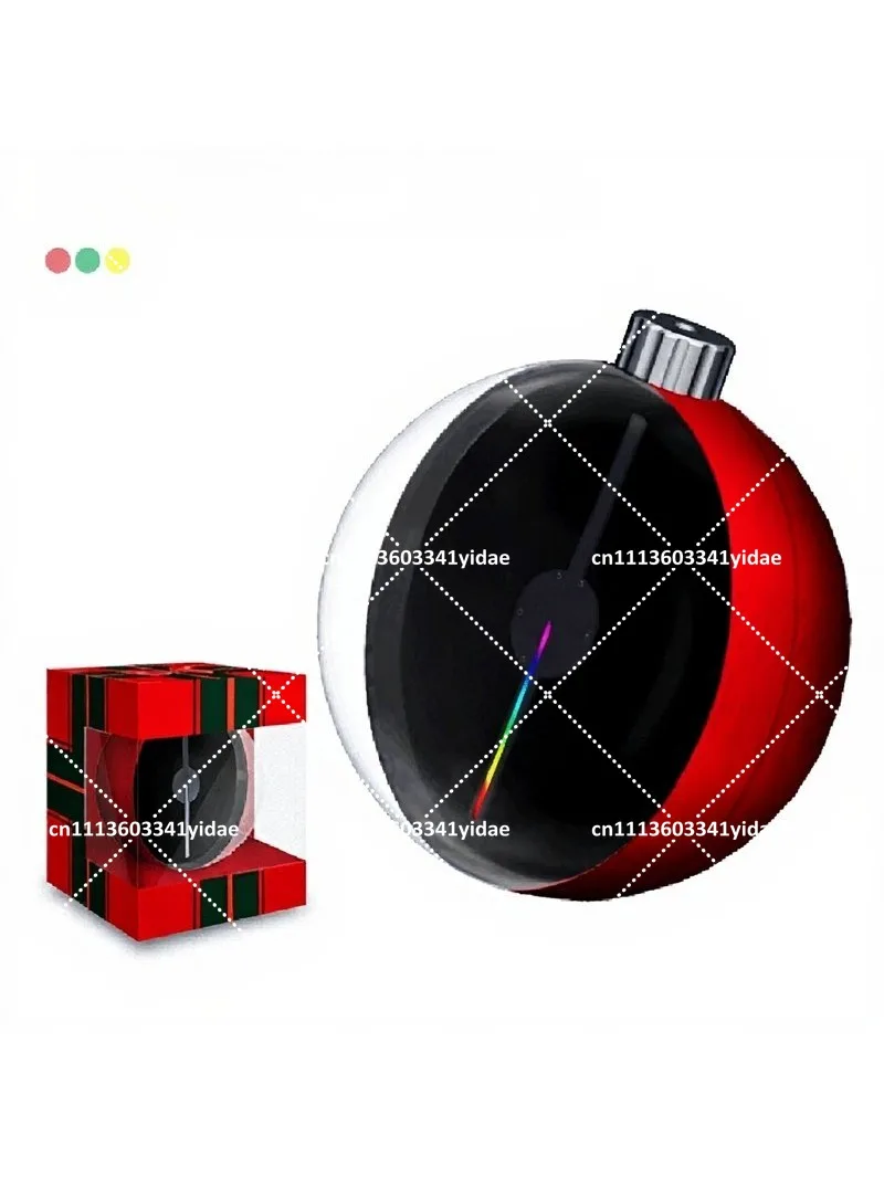 3D Holographic Projection Christmas Ball Christmas Decoration Gift 3D Imaging Black Technology
