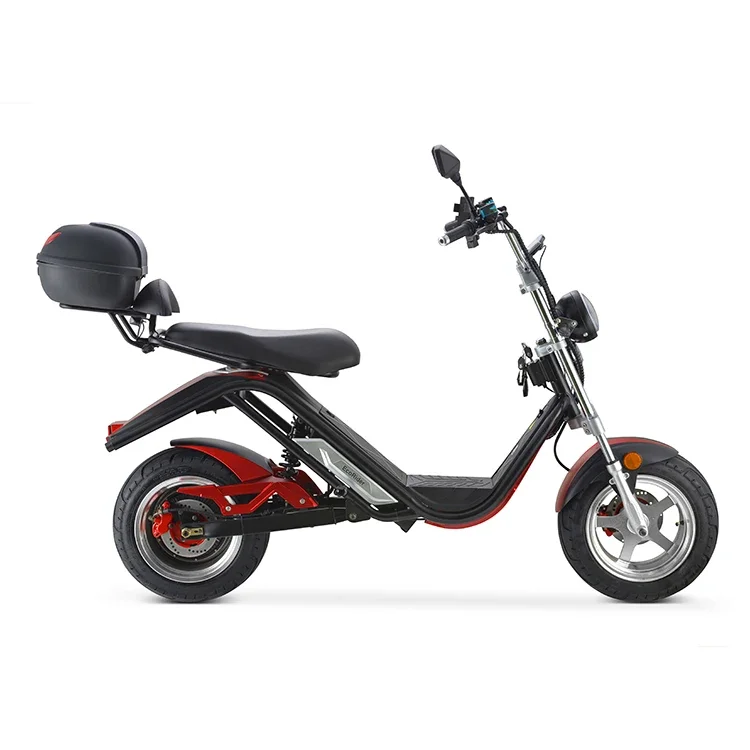 Motocicleta elétrica barata, Scooter Citycoco, Motor 2100W, 60V, 20Ah, Armazém da UE, 2020