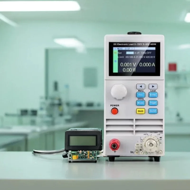 ET5411A + DC electronic load ET5410A + single- and dual-channel programmable battery capacity testing