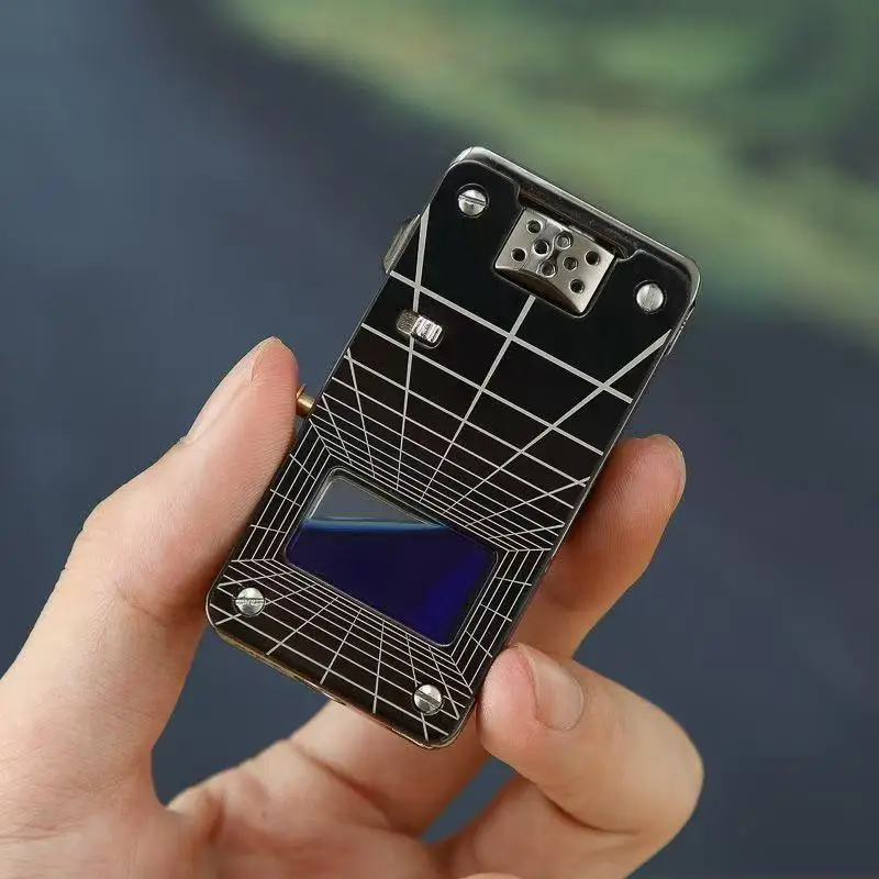 

2026 NEW CHIEF 705 upgraded agave transparent oil chamber lighter, one-click ejection ignition, pump oil control safety lock