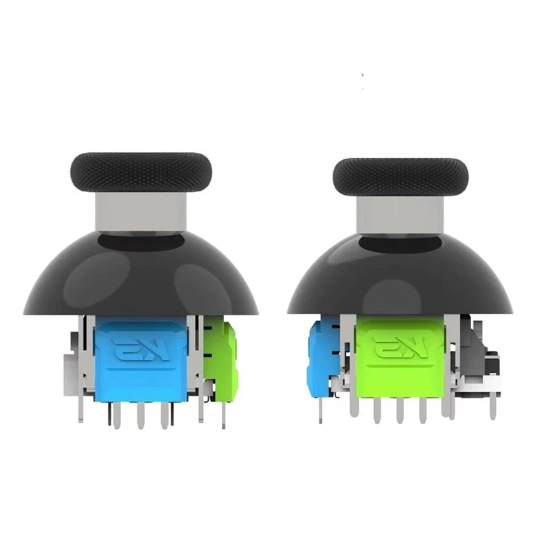 ABFN-For PS4 Compatible TMR Magnetic Joystick- Adjustable 30-80Gf Anti-Drift Replacement Stick(2 Pack) For PS4 Gamepad JT13-009