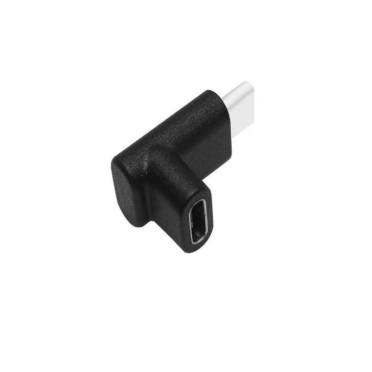 90-Grad rechtwinkliger USB 3.1 Typ C Stecker auf Buchse Konverter USB-C-Adapter für Samsung Huawei Smart Phone Tragbarer Anschluss