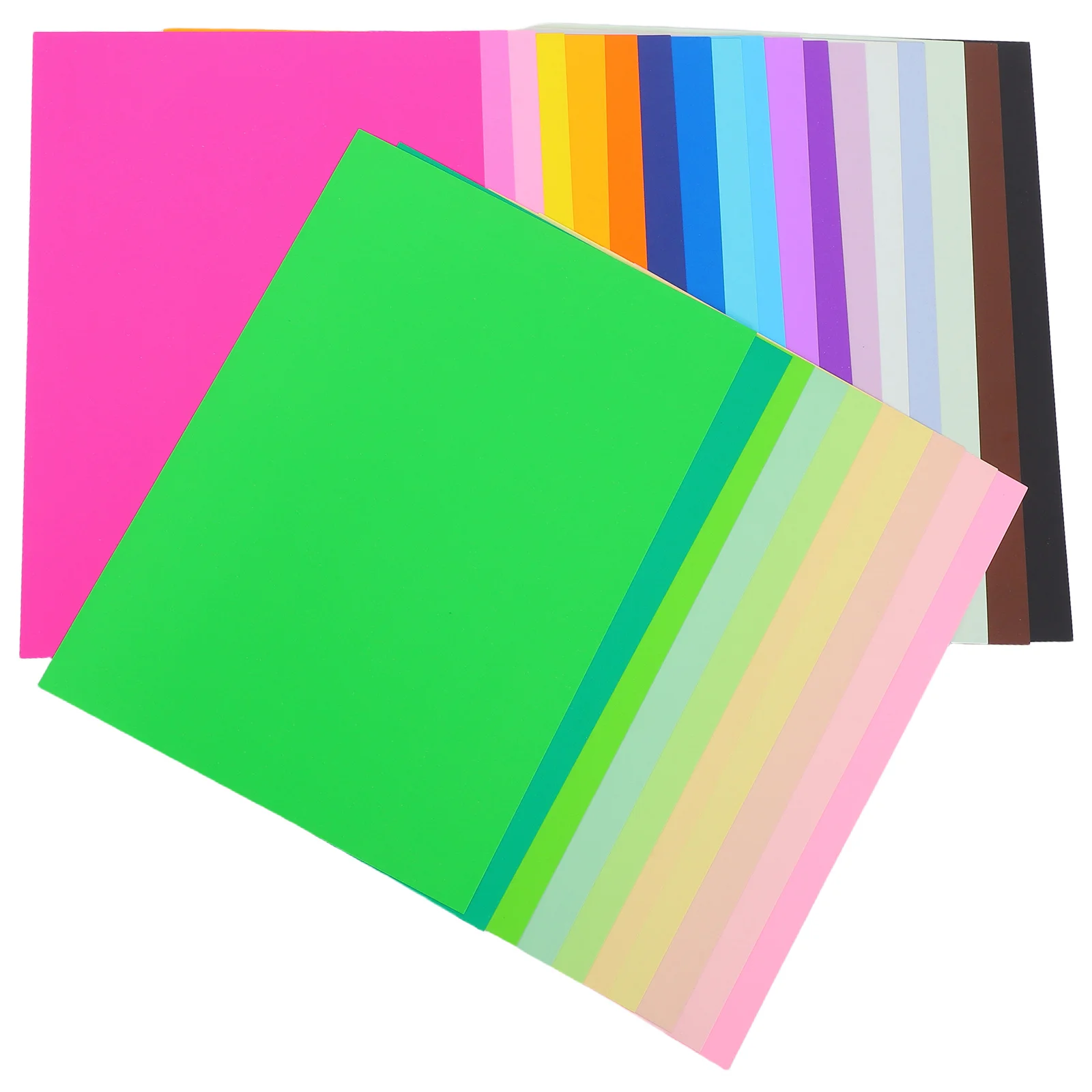 

60 Pcs Color Construction Paper Colored Cardstock Craft Drawing Colorful for Making Cardboard Bulk