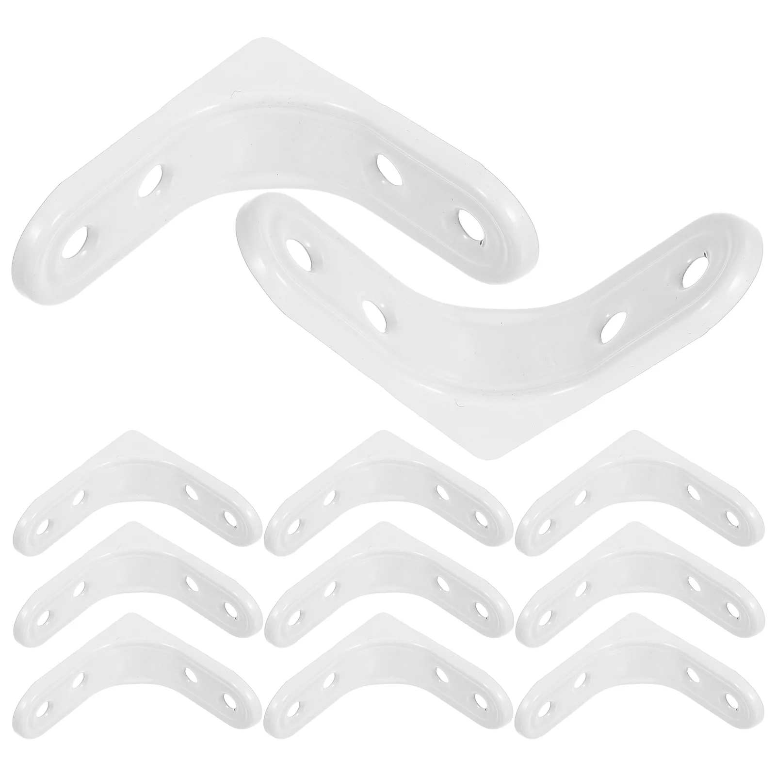 12 مجموعة من دعامات L المصنوعة من الفولاذ المقاوم للصدأ، دعامة زاوية شديدة التحمل للخزائن، ملحقات دعم رف الحائط #1