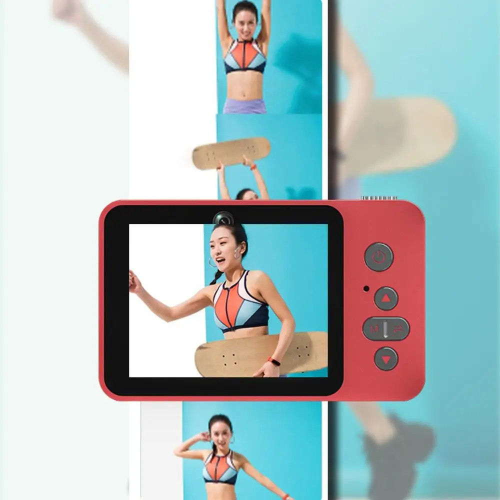 2.4IN Screen Retro CCD Digital Camera Full/Semi Mirror Design MP3 Music Playback Vlog Camera Portable HD Video Video Camera