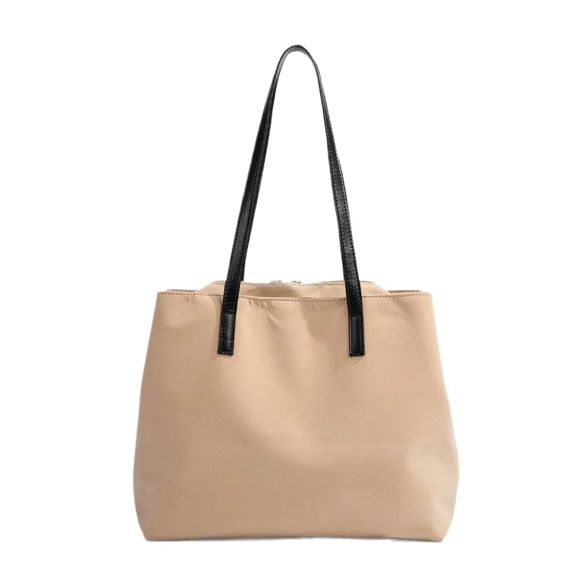 

Women's Faux Leather Shoulder Tote Bag Large Capacity Soft Top Handle Casual Summer Vacation Daily Work