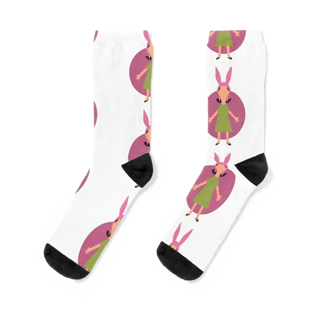 Louise belcher Socks sports stockings man bright garter Toe sports Socks Man Women's