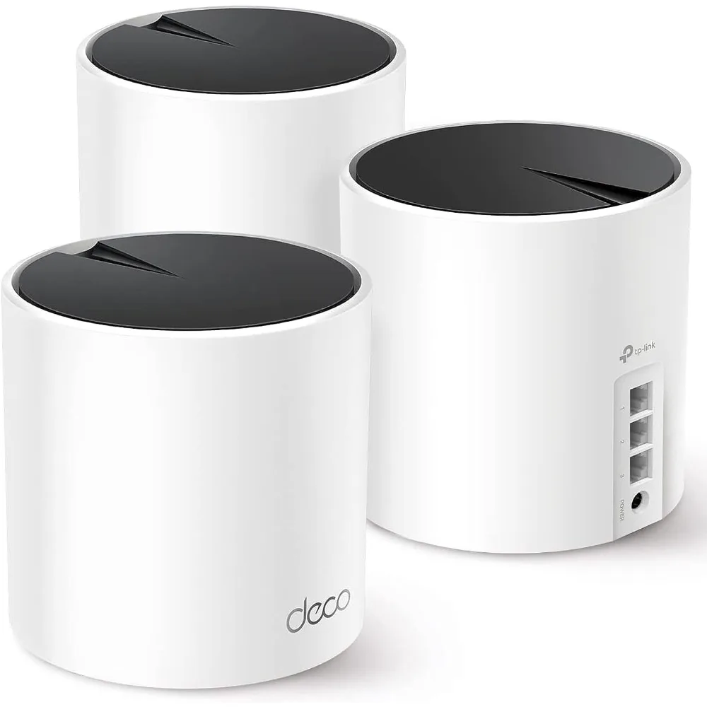 Deco AX3000 WiFi 6 Mesh System(Deco X55) - Covers up to 6500 Sq.Ft. , Replaces Wireless Router and Extender