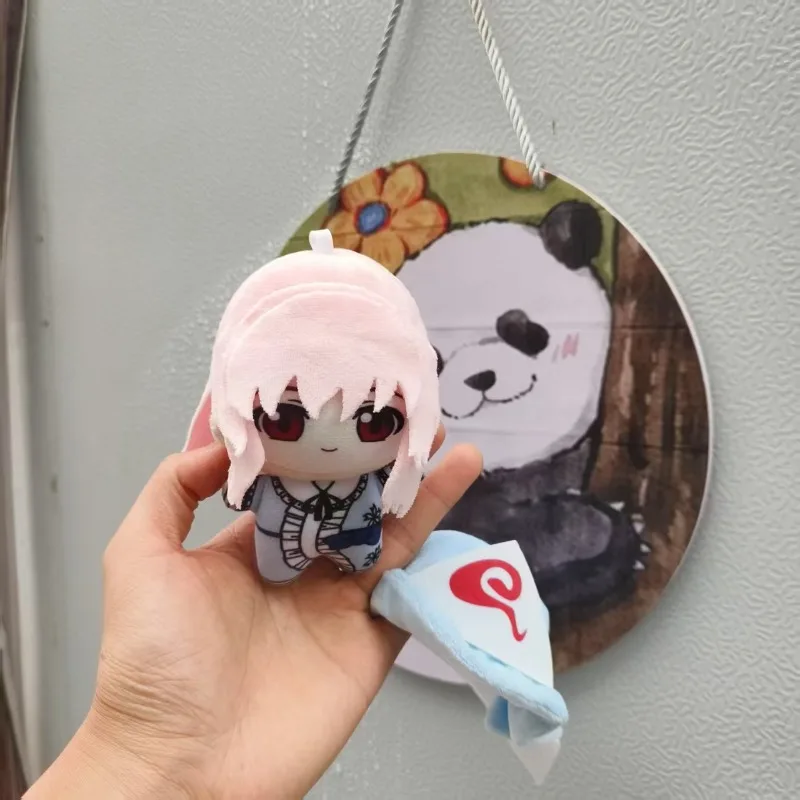 카툰 토우호 프로젝트 ‌ 면 인형 부드럽고 편안한 봉제 인형 침실 데스크탑 장식품 친구를위한 크리스마스 선물