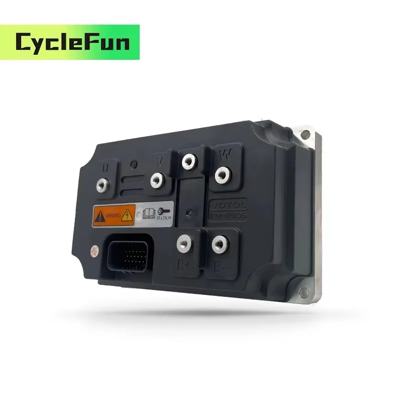 وحدة تحكم Votol EM260S 72 فولت 600A BLDC EM-260S وشاشة DKD لمحرك PMSM متوسط المحرك للدراجات النارية الكهربائية القابلة للبرمجة ATV #3