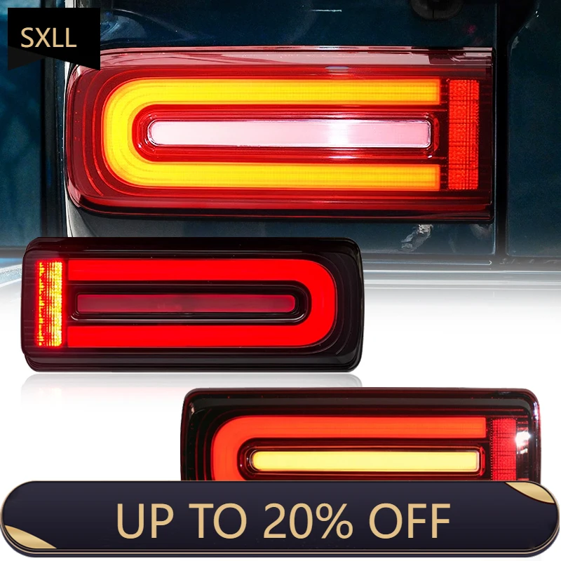 

SXLL Suitable for W463 G63 Tail Light 2007-2017 Assembly Light Emitting Diode Tail Light Auto Parts Modified Steering Signal Lig