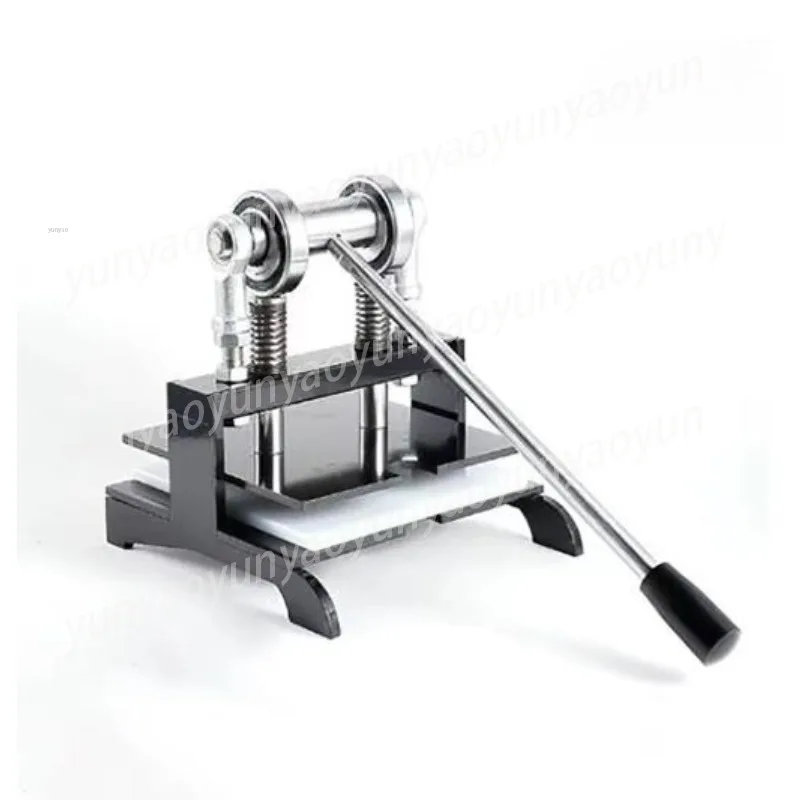 Embossing Plate Die Cutter Heavy-Duty Handmade Leather Cutting Machine,Dual Guide Shafts Die Cut Machine - Various of Materials