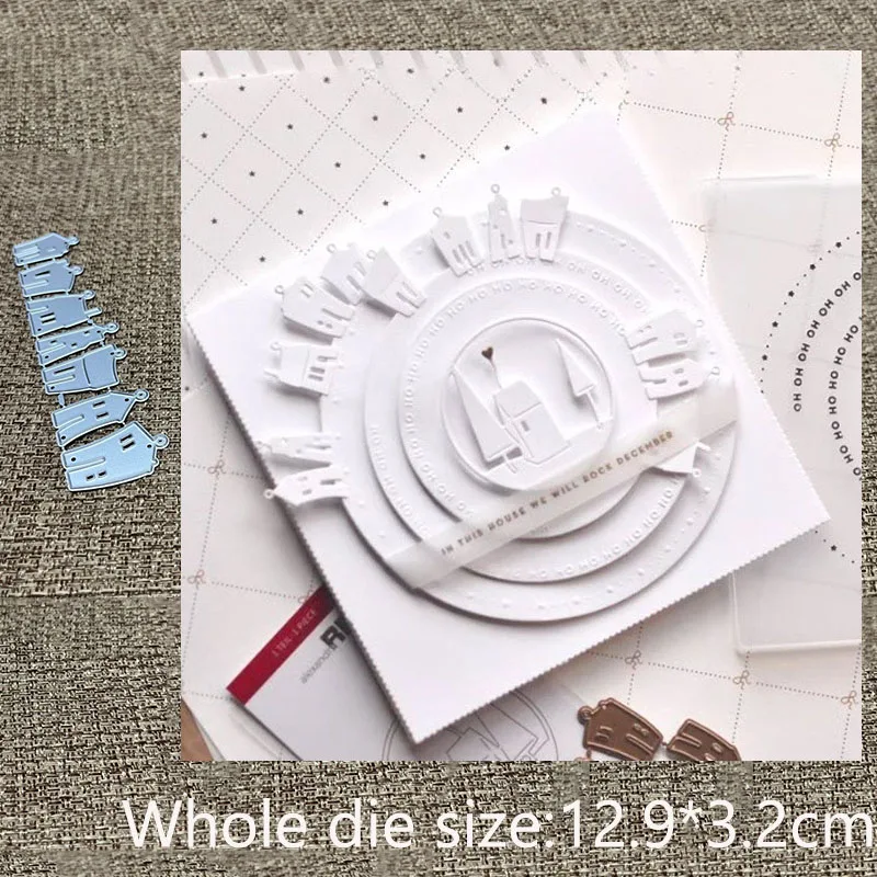 

XLDesign Craft Металлическая трафаретная форма Вырубная штамп для дома, бирки, украшение для скрапбукинга, высечка для альбома, бумажные карты, ремесло, тиснение